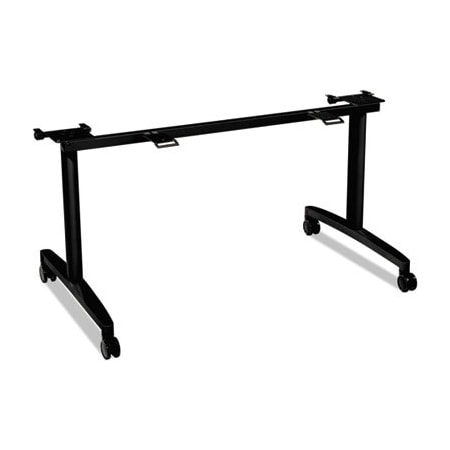 Hon HON, Huddle Flip-Top Base For 24in Deep Table Tops, 51-5/8w X 23-1/2d, Black MFLIP24CP